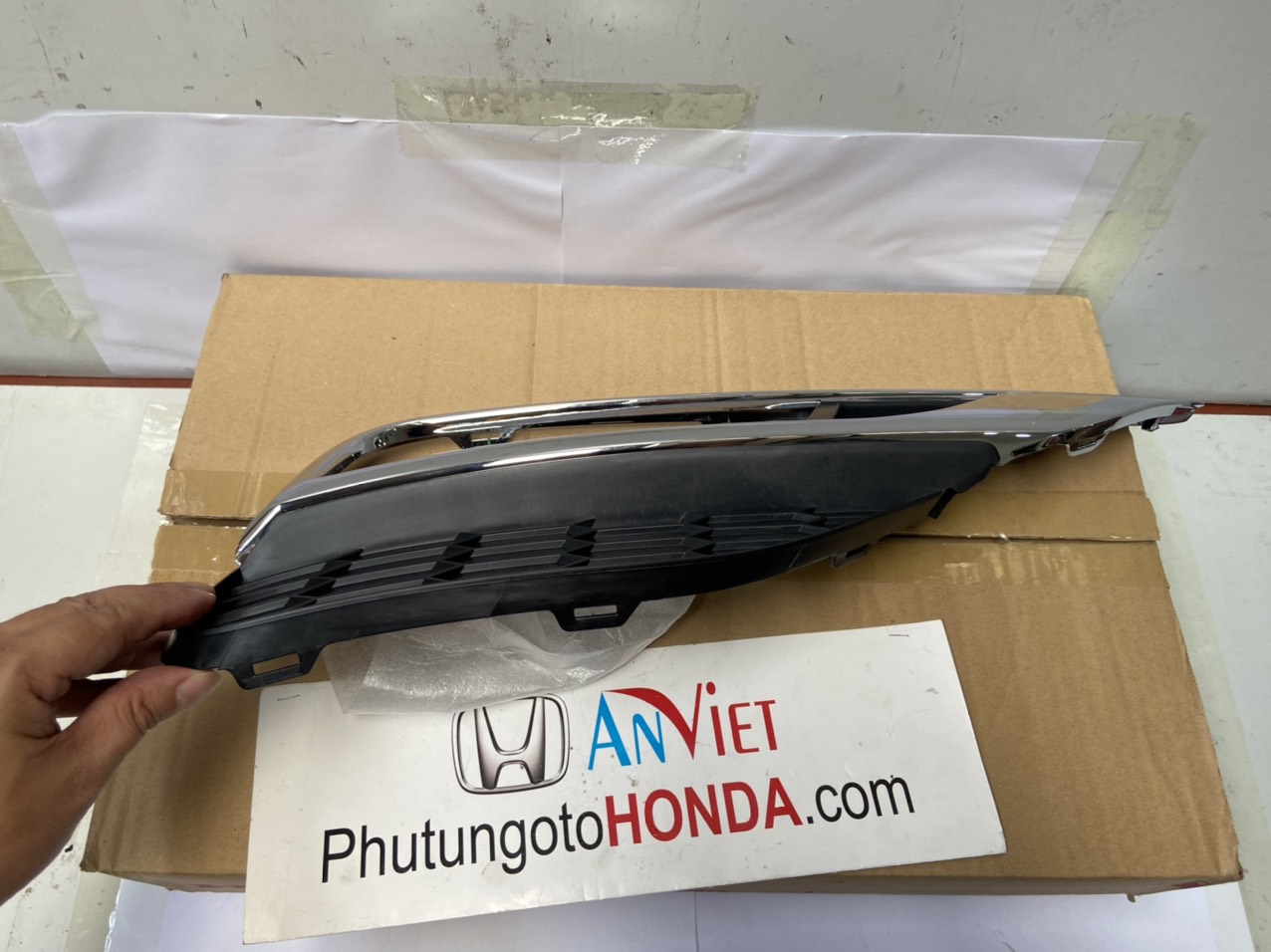 Ốp đèn sương mù xe Honda CRV 2016 đến 2017